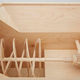 Image for article titled This TSA Checkpoint Is Carved Entirely Out Of Wood